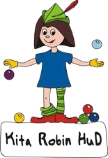 Das Logo der Kindertagesstätte Robin HuD